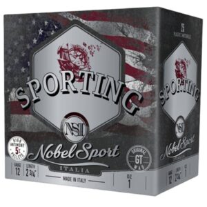 Nobel Sport Due Sporting Shotshells 12 ga 2-3/4 1 oz 1315 fps #7.5 25/ct - FAST SHIPPING-NO CREDIT CARD FEES