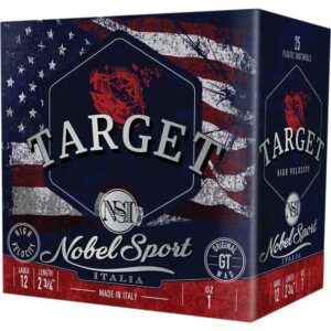 Nobel NSI Target Nobel Speed Shotshell 12ga 2-3/4" 1oz 1300 fps #8 250/ct Case (10-25/ct Boxes) - FAST SHIPPING-NO CREDIT CARD FEES