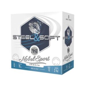 Noble Target Steel Shotshells 12 ga 2-3/4" 1 oz 1280 fps #7 25/ct - FAST SHIPPING-NO CREDIT CARD FEES