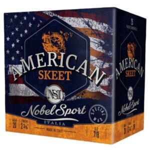 Nobel Sport Target American Trap Shotshells 20ga 2-3/4" 7/8oz 1200fps #9 25/ct - FAST SHIPPING-NO CREDIT CARD FEES