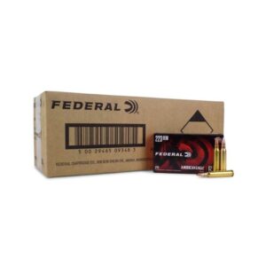 Federal American Eagle Rifle Ammunition.223 Rem 62 gr FMJ 3020 fps 500/ct - FAST SHIPPING-NO CREDIT CARD FEES