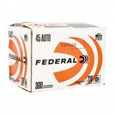 Federal Champion Handgun Ammunition .45 ACP 230gr FMJ 890 fps 300/ct (Bulk Box)