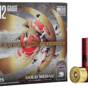 Federal Gold Medal Grand Paper Shotshells 12 ga 2-3/4" 1oz 1290 fps #8 25/ct - FAST SHIPPING-NO CREDIT CARD FEES