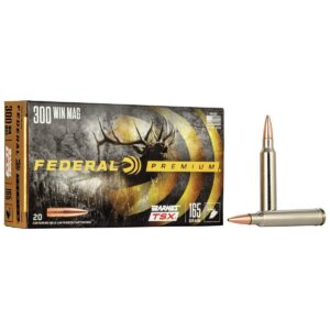 Federal Barnes TSX Rifle Ammunition .300 Win Mag 165gr 3050 fps 20/ct - FAST SHIPPING-NO CREDIT CARD FEES