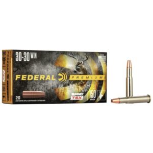 Federal Barnes TSX Rifle Ammunition.30-30 Win 150gr Solid 2220 fps 20/ct - FAST SHIPPING-NO CREDIT CARD FEES