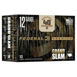 Federal Grand Slam Realtree 40th Anniversary Shotshells 12ga 3" 1-3/4oz 1200 fps #5 10/ct - FAST SHIPPING-NO CREDIT CARD FEES