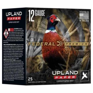 Federal Premium Upland Paper Shotshells 12ga 2-3/4" 1-1/4oz 1330 fps #5 25/ct - FAST SHIPPING-NO CREDIT CARD FEES