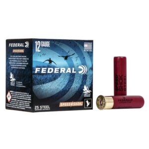 FEDERAL SPEED-SHOK HIGH VELOCITY STEEL 12GA 3-1/2" 1-3/8OZ T AMMO 25RD - FAST SHIPPING-NO CREDIT CARD FEES