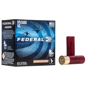Federal Speed-Shok High Velocity Shotshells 12ga 3" 1-1/8oz 1550 fps #1 Shot 25ct - FAST SHIPPING-NO CREDIT CARD FEES