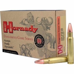 Hornady Dangerous Game Series Rifle Ammunition .376 Steyr 225 gr SP 2600 fps - 20/box - FAST SHIPPING-NO CREDIT CARD FEES