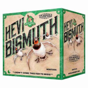 HEVI-Shot HEVI-Bismuth Shotshells 12ga 2-3/4" 1-1/4oz 1450 fps #4 25/ct - FAST SHIPPING-NO CREDIT CARD FEES