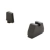 Ameriglo 8xl tall black serrated. 475 front flat black. 578 rear handgun sight glock