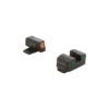 Ameriglo trooper tritium handgun sight set for springfield xd green rear green with orange front
