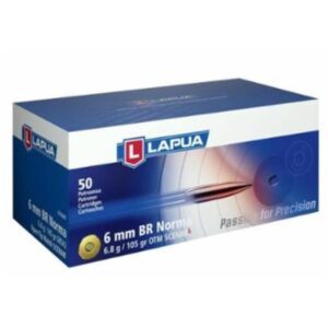 Lapua OTM Rifle Ammo 6mm BR Norma 105 gr Scenar-L 2674 fps 50/ct - FAST SHIPPING-NO CREDIT CARD FEES