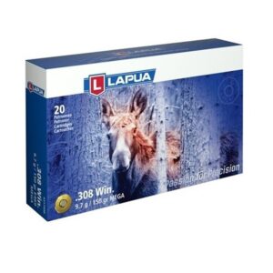 Lapua Rifle Ammo  308 Winchester 150gr Mega Soft Point bx/20 - FAST SHIPPING-NO CREDIT CARD FEES