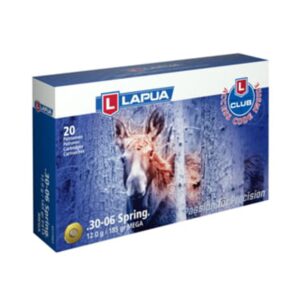 Lapua Rifle Ammo  30-06 Springfield 185gr Mega Soft Point bx/20 - FAST SHIPPING-NO CREDIT CARD FEES