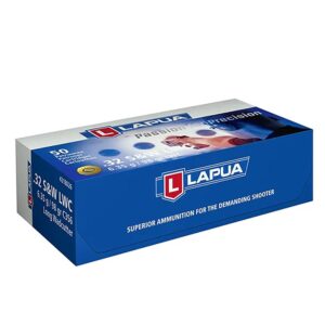 Lapua LWC Pistol Ammo 32 S&W Long 98gr 787 fps 50/ct - FAST SHIPPING-NO CREDIT CARD FEES