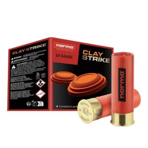 Norma CLAYSTRIKE Shotshells 12ga 2-3/4" 1oz 1250 fps #7.5 25/ct - FAST SHIPPING-NO CREDIT CARD FEES