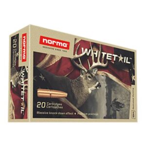 Norma WhiteTail Rifle Ammunition 7.65x53 ARG 174gr PSP 20/ct - FAST SHIPPING-NO CREDIT CARD FEES