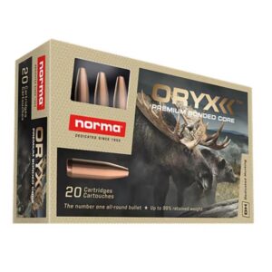 Norma ORYX Rifle Ammunition 35 Whelen 250gr SP 2428 fps 20/ct - FAST SHIPPING-NO CREDIT CARD FEES