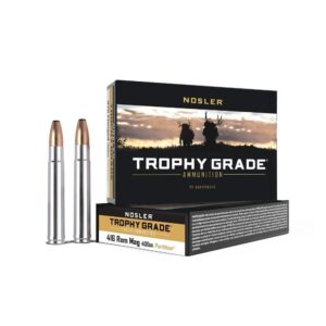 Nosler Safari Rifle Ammunition .416 Rem Mag 400 gr PT 2400 fps 20/ct - FAST SHIPPING-NO CREDIT CARD FEES