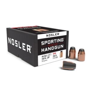 Nosler Sporting Handgun Revolver Bullets .44 cal .429" 240 gr JSP 250/ct - FAST SHIPPING-NO CREDIT CARD FEES