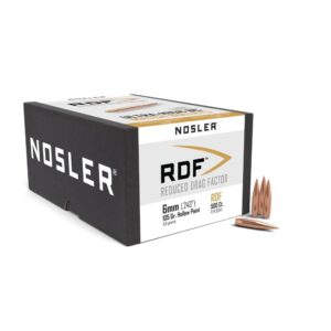 Nosler RDF Match Rifle Bullets 6mm .243" 105 gr HPBT 500/ct - FAST SHIPPING-NO CREDIT CARD FEES