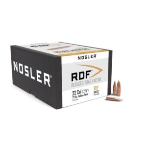 Nosler RDF Rifle Bullets .22 cal .308 85 gr HPBT 500/ct - FAST SHIPPING-NO CREDIT CARD FEES
