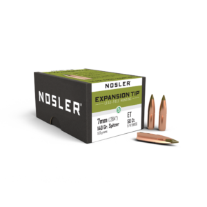 Nosler E-Tip Lead-Free Hunting Rifle Bullets 7mm .284" 140 gr SPTZ E-TIP 50/ct - FAST SHIPPING-NO CREDIT CARD FEES