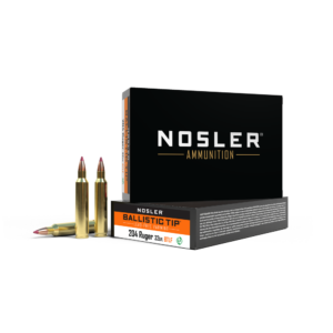 Nosler Lead Free Ballistic Tip Varmint Rifle Ammunition .204 Ruger 32gr PT 3975 fps 20/ct - FAST SHIPPING-NO CREDIT CARD FEES