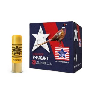 PPU Stars & Stripes Pheasant Load Shotshells 20ga 2-3/4'' 1oz 1300 fps #5 25/ct - FAST SHIPPING-NO CREDIT CARD FEES