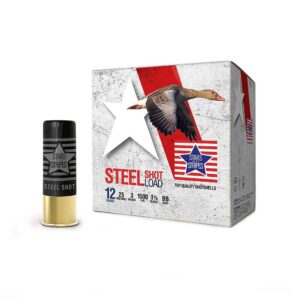 PPU Stars & Stripes Steel Shotshell 12ga 3''  1-1/8 oz 1500 fps #BB 25/ct - FAST SHIPPING-NO CREDIT CARD FEES