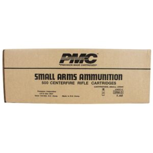 PMC Bronze Rifle Ammunition .308 Win 147 gr FMJBT 2780 fps 500/ct - FAST SHIPPING-NO CREDIT CARD FEES