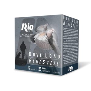 Rio Bluesteel Dove Load Shotshells 12 ga 2.75" 7/8oz #7 1350 fps 25/ct