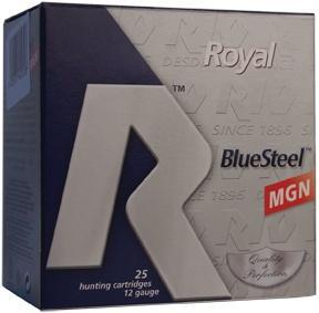 Rio Royal Blue Steel 12ga 3" 1-1/8oz #4 25/box - FAST SHIPPING-NO CREDIT CARD FEES