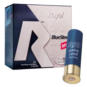 Rio Royal BlueSteel 12 ga 3 1/2" MAX 1 3/8 oz #BB 1550 fps 25/ct - FAST SHIPPING-NO CREDIT CARD FEES