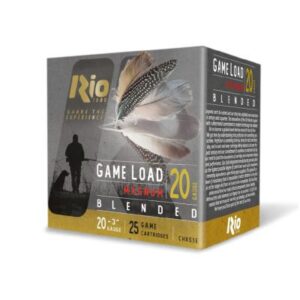 Rio Game Blended HV Lead Load Shotshells 20ga 3" 1-1/4oz 1300 fps #7.5&9 25/ct - FAST SHIPPING-NO CREDIT CARD FEES