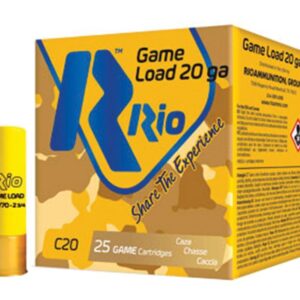 Rio Field Low Recoil Shotshells 20 ga 2-3/4" 1oz  #7.5 1180 fps 25/ct - FAST SHIPPING-NO CREDIT CARD FEES