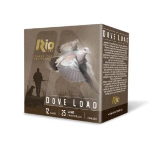Rio Dove Load High Velocity Shotshells 12ga 2-3/4" 1-1/8oz 1275 fps #7.5 25/ct - FAST SHIPPING-NO CREDIT CARD FEES