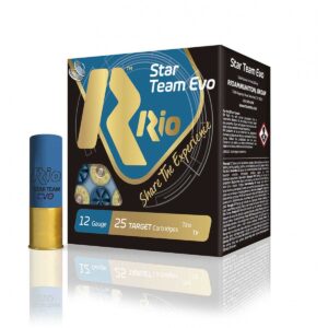 Rio Star Team Evo 28 Low Recoil Shotshells 12 ga  2-3/4" 1 oz 1135 fps #7.5 25/ct - FAST SHIPPING-NO CREDIT CARD FEES