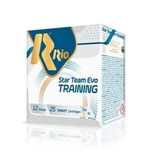 Rio Star Team Evo Training 24 Gram Shotshells 12 ga 2-3/4" 1340fps 7/8oz #8 25/ct - FAST SHIPPING-NO CREDIT CARD FEES
