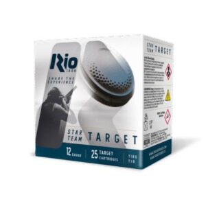 Rio Star Team Target Shotshells 12ga 2-3/4" 1oz #8.5 1250 fps 25/ct - FAST SHIPPING-NO CREDIT CARD FEES