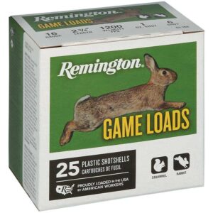 Remington Lead Game Load Shotshells 16 ga 2-3/4" 1 oz 1200 fps #6 25/ct - FAST SHIPPING-NO CREDIT CARD FEES
