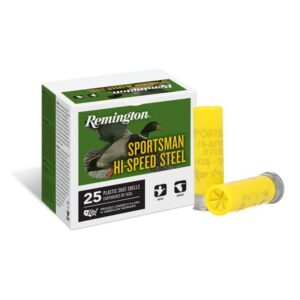 Remington Sportsman Hi-Speed Steel Shotshells 20ga 3" 1oz #2 1300 fps 25/ct - FAST SHIPPING-NO CREDIT CARD FEES