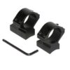 Talley lightweight alloy scope mounts - black anodized - 1" - medium weatherby accumark - magnum mark v (9 lug)