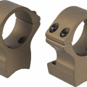 Talley Lightweight Alloy Scope Mount Combo Browning X-Bolt 30mm Med - Hell's Canyon Bronze