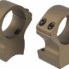 Talley lightweight alloy scope mount combo browning x-bolt 30mm high - hell's canyon bronze