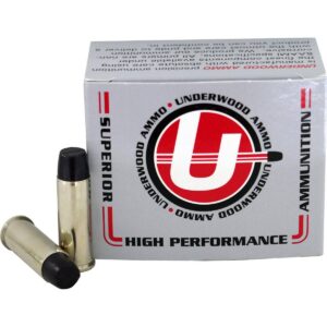 Underwood Ammo Lead long Flat Nose Ammunition.450 Bushmaster 360gr LFN 2449 fps 20/ft - FAST SHIPPING-NO CREDIT CARD FEES