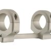 Dnz game reaper 1-piece scope mount - browning a-bolt long action 1" low silver
