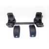Dnz products game reaper scope mount for ruger 30mm medium black